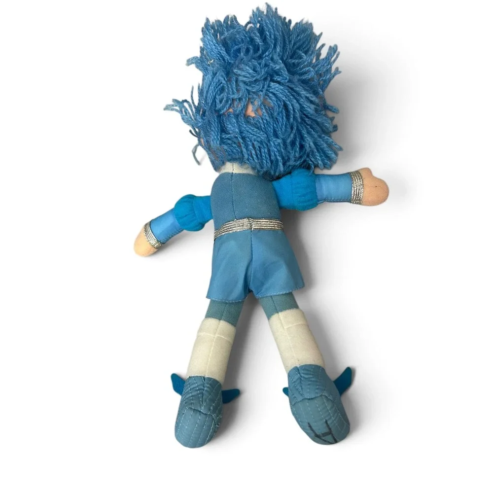 Vintage 1983 Hallmark Rainbow Brite Buddy Blue Doll Mattel with Shorts Read